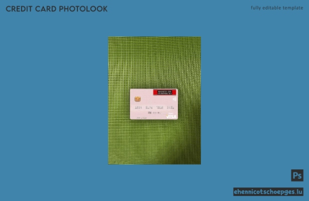 Beispielvorschau für einen Photolook der Peru Banco de Comercio Visa-Debitkarte